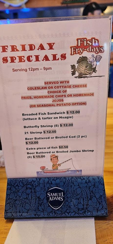 Sportsman's Lodge Bar & Grill LLC Menu image 2